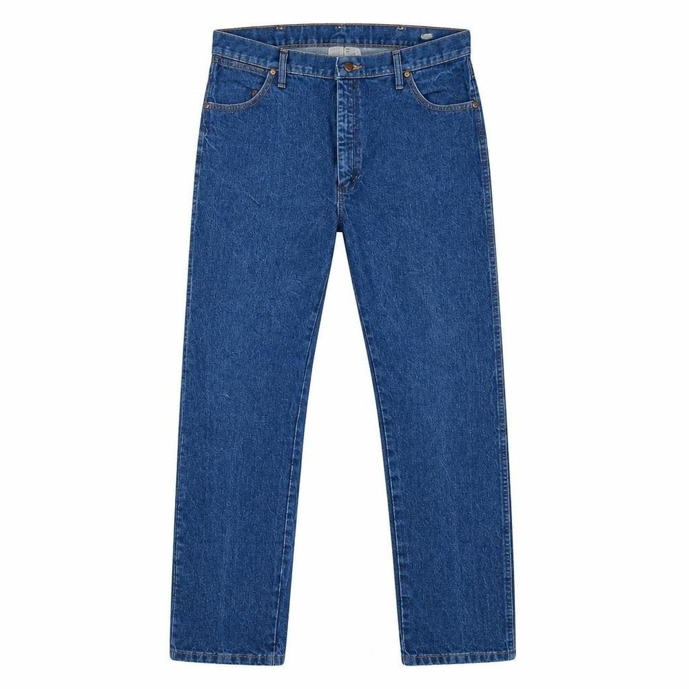 Wrangler Jeans Mens 40x34 13MWZ Cowboy Cut Blue Work Western Rodeo Ranch A001